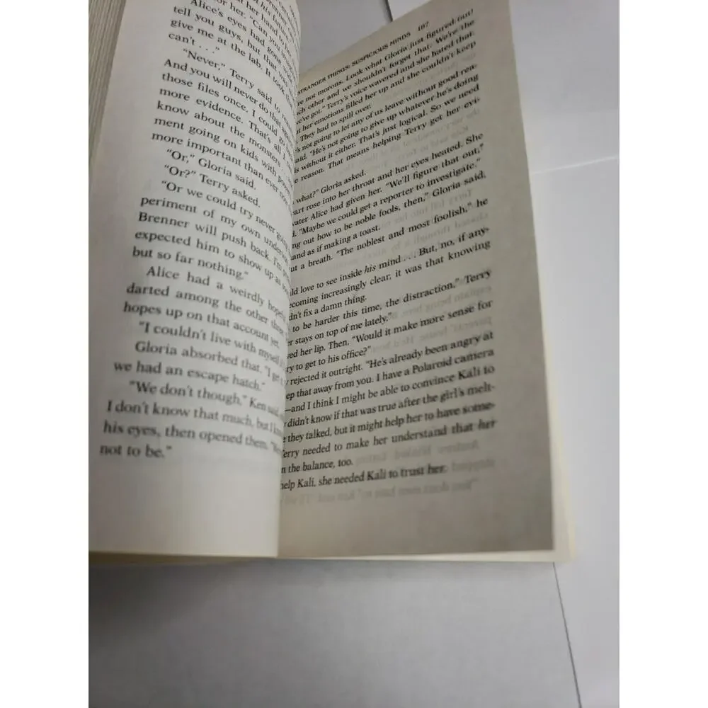 Stranger Things Suspicious Minds Gwenda Bond trade paperback